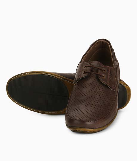 Neron Brown Pu Casual Shoes