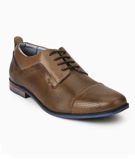 Jaron Brown Leather Formal Shoes