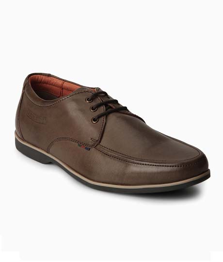 Easton Brown Leather Formal Shoes
