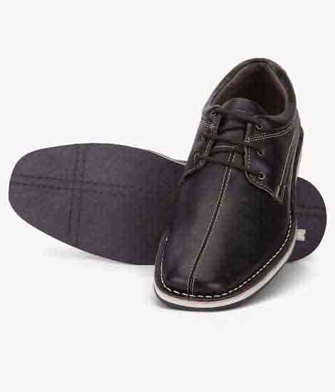 Playa Y Coffee Leather Casual Shoes