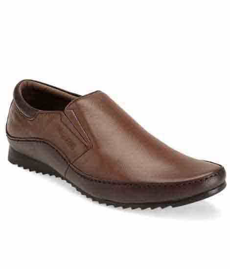 Fierros Tan Leather Casual Shoes