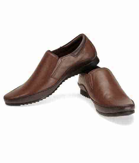 Fierros Tan Leather Casual Shoes