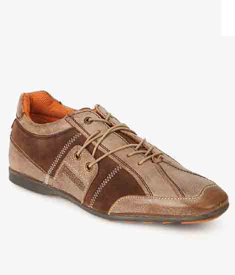 Westin Camel Leather Casual Shoes