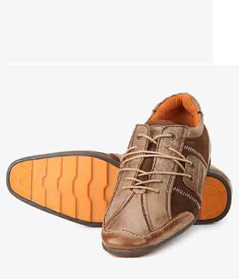 Westin Camel Leather Casual Shoes