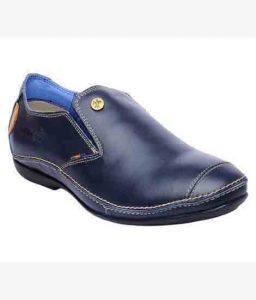 Bentlee Blue Leather Casual Shoes