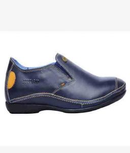 Bentlee Blue Leather Casual Shoes