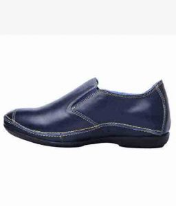 Bentlee Blue Leather Casual Shoes