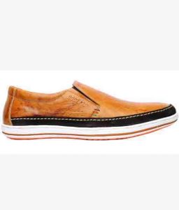 Emerson Tan Leather Casual Shoes