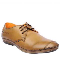 Jaxen Brown Leather Casual Shoes