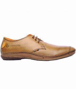 Jaxen Brown Leather Casual Shoes