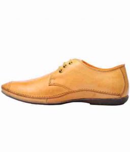 Jaxen Tan Leather Casual Shoes