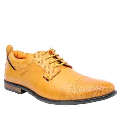 Damian Tan Leather Casual Shoes