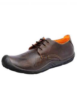 Carson Coffee Leather Casual Shoes