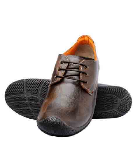 Carson Coffee Leather Casual Shoes