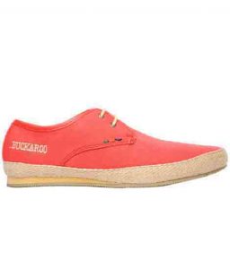 Natalio Red Leather Casual Shoes