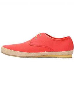 Natalio Red Leather Casual Shoes