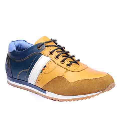 Stacy Tan Leather Casual Shoes