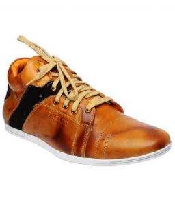 Jaylon Tan Leather Casual Shoes