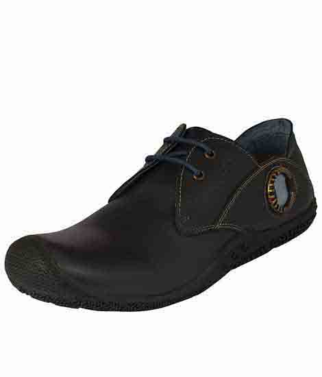 Connor Blue Leather Casual Shoes