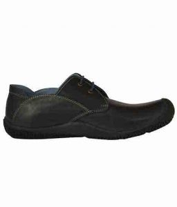 Connor Blue Leather Casual Shoes