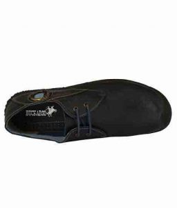 Connor Blue Leather Casual Shoes