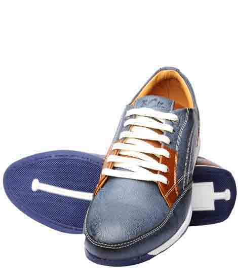 Horado Blue Pu Casual Shoes