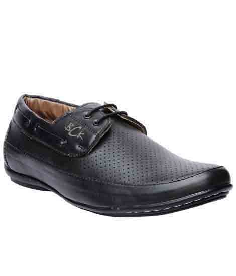 Neron Black Pu Casual Shoes