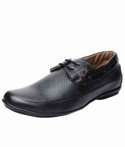 Neron Black Pu Casual Shoes