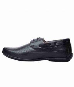 Neron Black Pu Casual Shoes