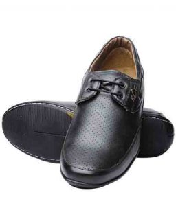 Neron Black Pu Casual Shoes