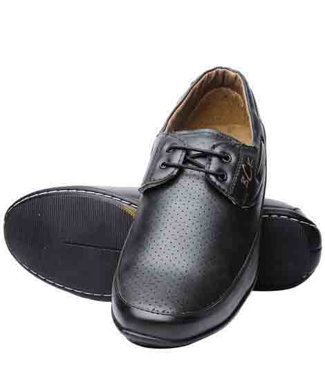 Neron Black Pu Casual Shoes