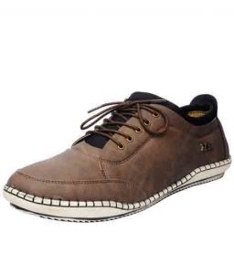 Tulio Brown Pu Casual Shoes
