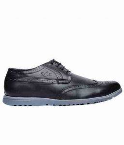 Anton Black Pu Casual Shoes
