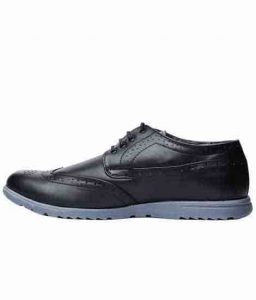 Anton Black Pu Casual Shoes