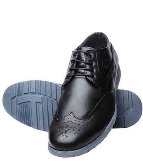 Anton Black Pu Casual Shoes
