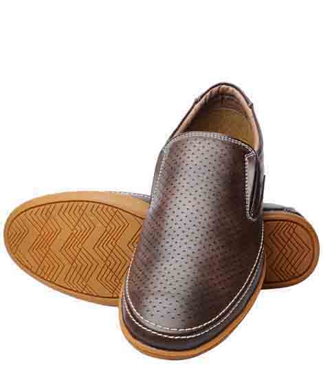 Demario Brown Pu Casual Shoes