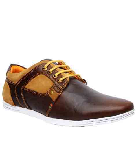 Jayson Brown Leather Casual Shoes