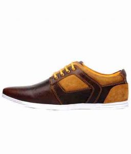 Jayson Brown Leather Casual Shoes