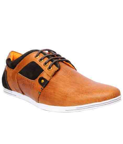 Jayson Tan Leather Casual Shoes