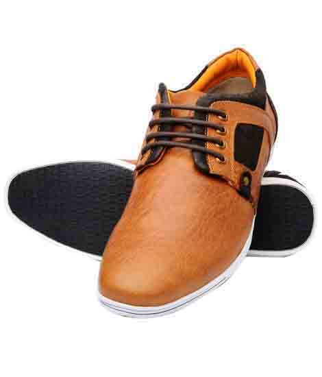 Jayson Tan Leather Casual Shoes