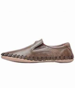 Rey Brown Leather Casual Shoes