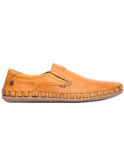 Rey Tan Leather Casual Shoes