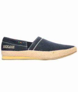 Urbano Black Leather Casual Shoes