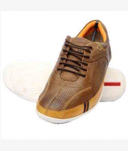 Conrado Brown Leather Casual Shoes