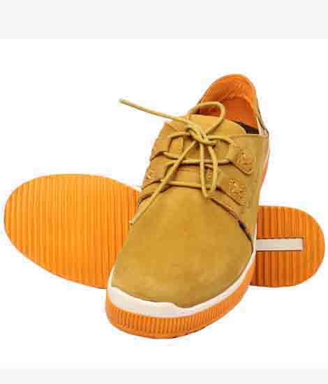 James Tan Leather Casual Shoes