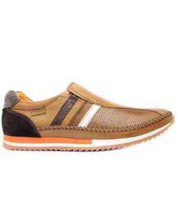 Nestor Brown Leather Casual Shoes