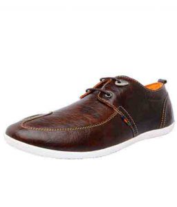 Brado Brown Leather Casual Shoes