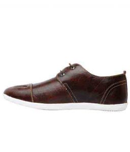 Brado Brown Leather Casual Shoes