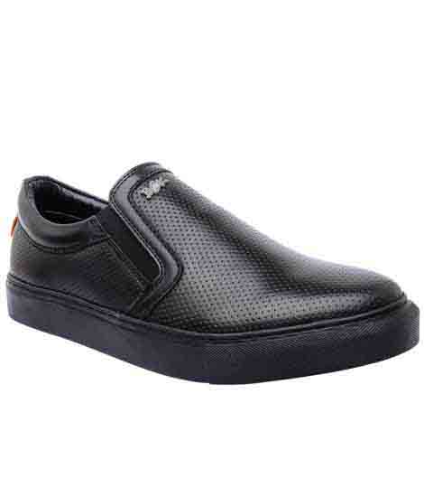 Brody Black Pu Casual Shoes