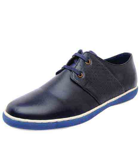 Brice Navy Pu Casual Shoes